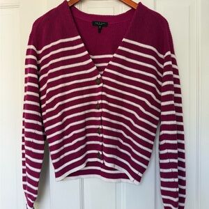 Rag & Bone Women's Striped Sweater cardigan